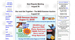 Desktop Screenshot of missouriaquariumsociety.com