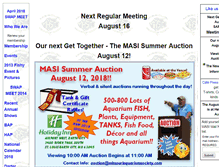 Tablet Screenshot of missouriaquariumsociety.com